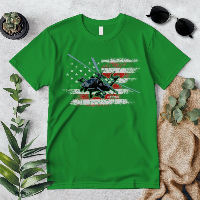 Ah 64 Apache Bringing In The Muscle Veteran Gifts Premium T-Shirt