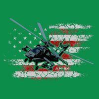 Ah 64 Apache Bringing In The Muscle Veteran Gifts Kids T-Shirt