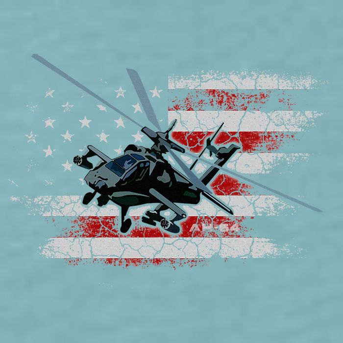 Ah 64 Apache Bringing In The Muscle Veteran Gifts Sueded Cloud Jersey T-Shirt