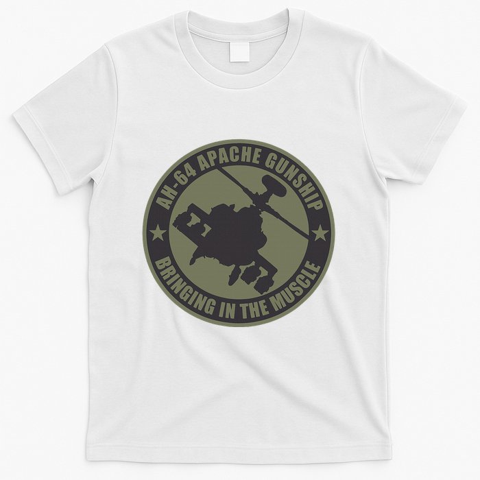 Ah 64 Apache T Bringing In The Muscle T-Shirt