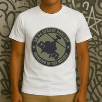 Ah 64 Apache T Bringing In The Muscle T-Shirt