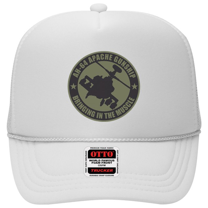 Ah 64 Apache T Bringing In The Muscle Trucker Hat
