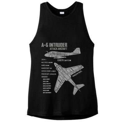 A 6 Intruder Ladies PosiCharge Tri-Blend Wicking Tank