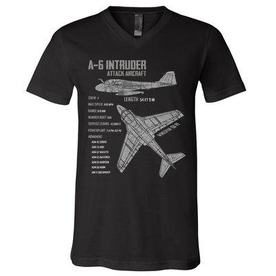 A 6 Intruder V-Neck T-Shirt