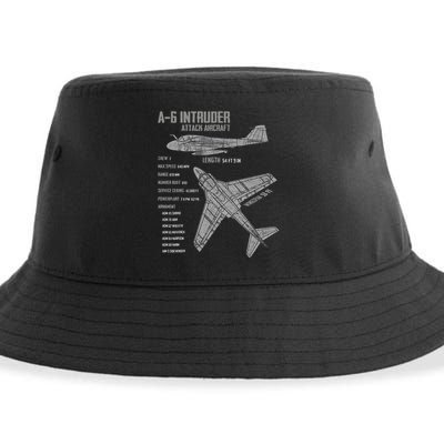 A 6 Intruder Sustainable Bucket Hat