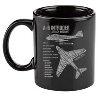 A 6 Intruder 11oz C Handle Ceramic Mug