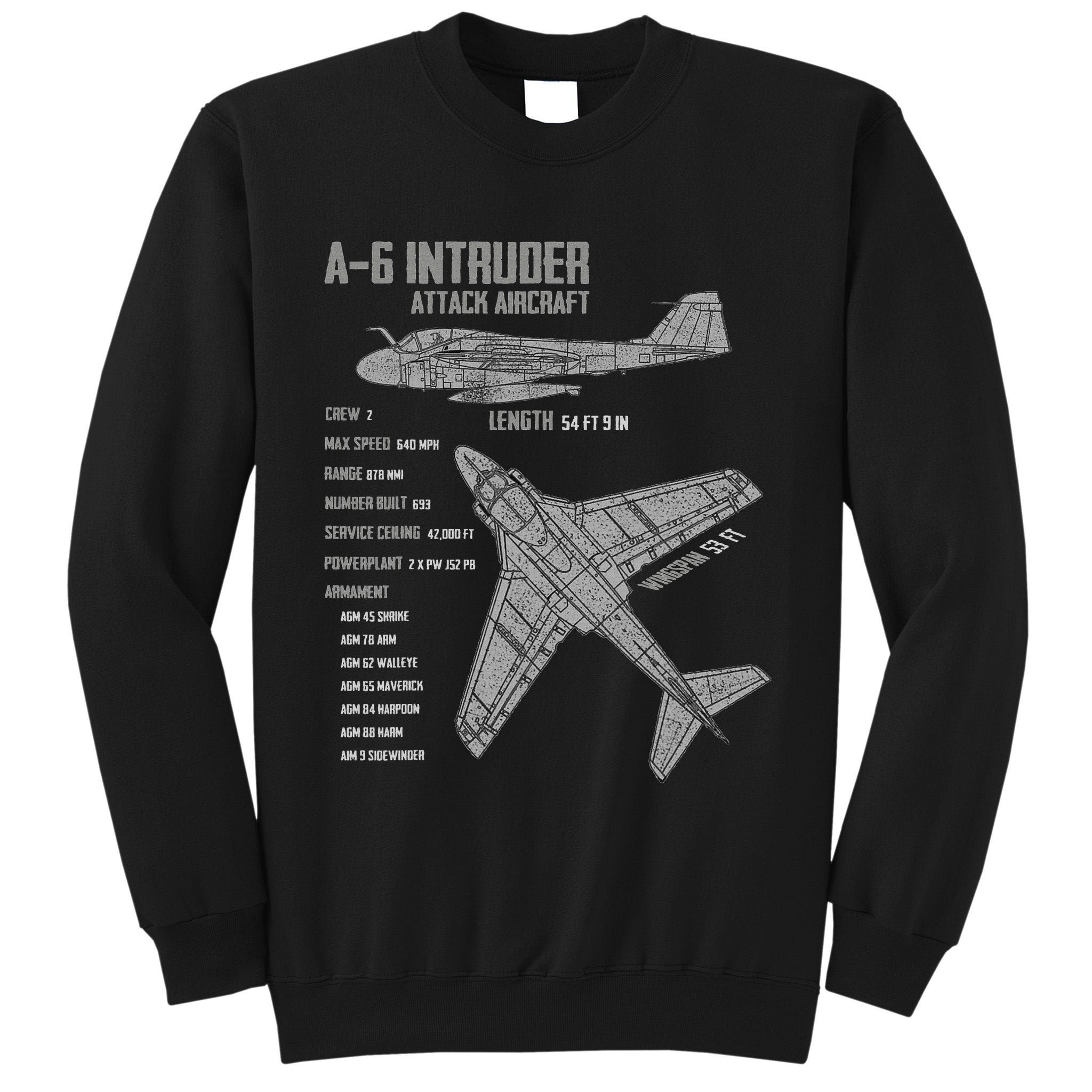 A 6 Intruder Tall Sweatshirt