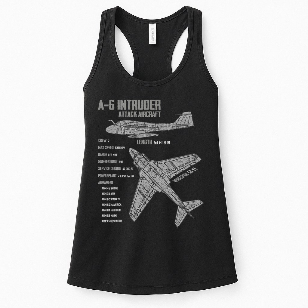 A 6 Intruder Womens Tank Top