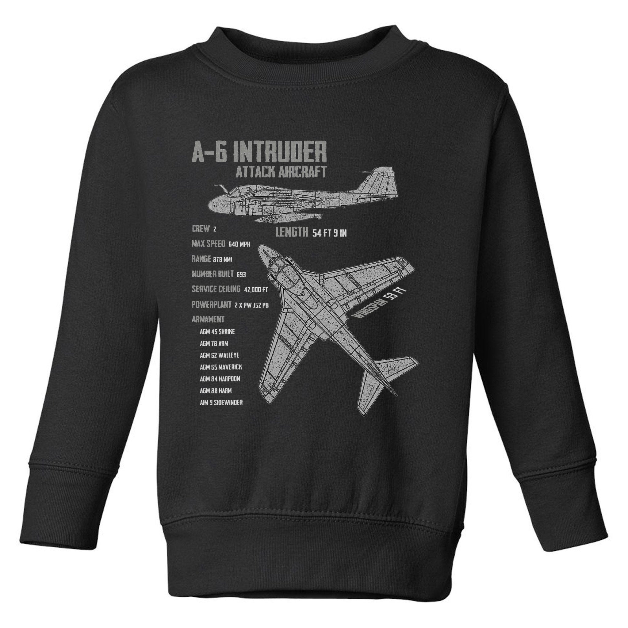 A 6 Intruder Toddler Sweatshirt
