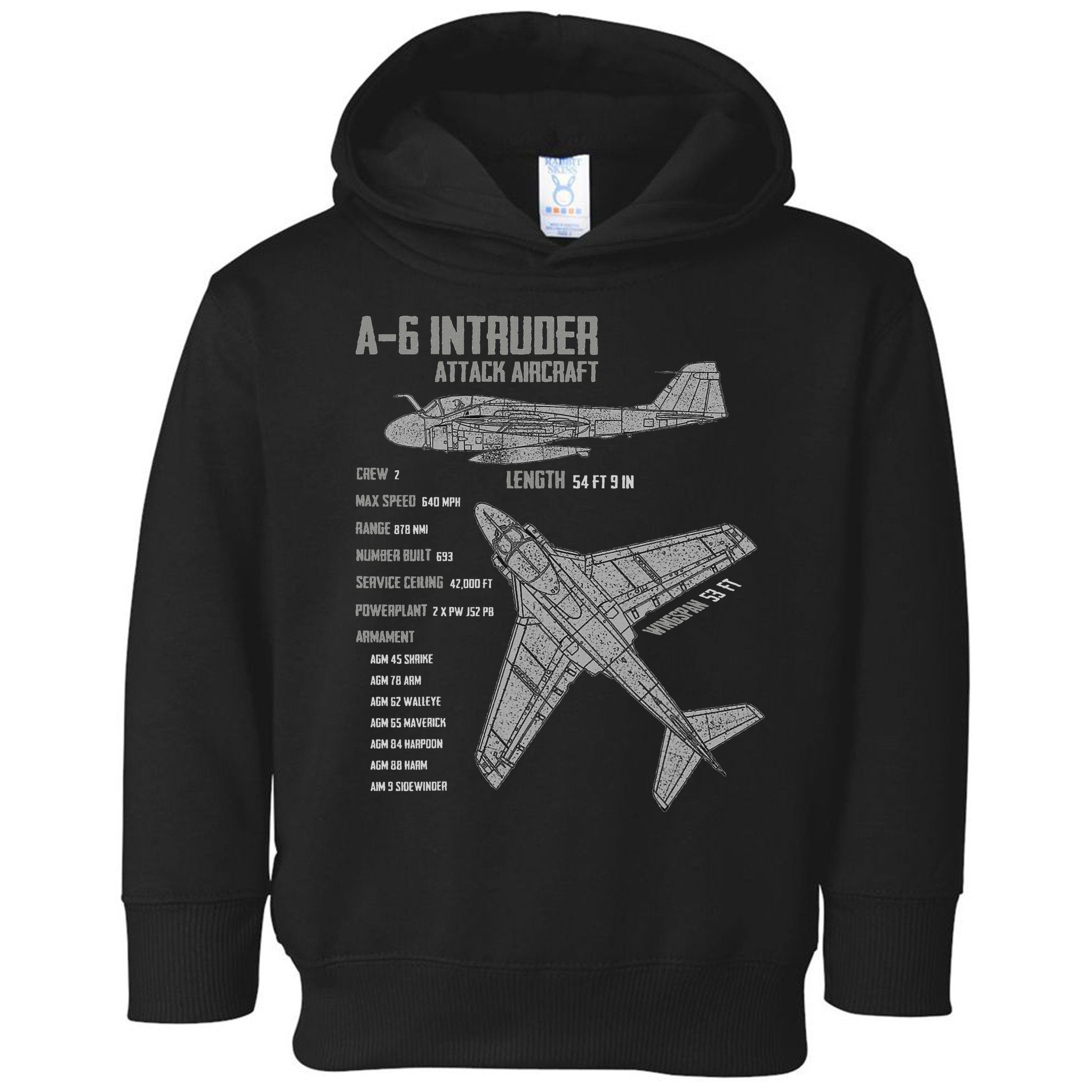 A 6 Intruder Toddler Hoodie