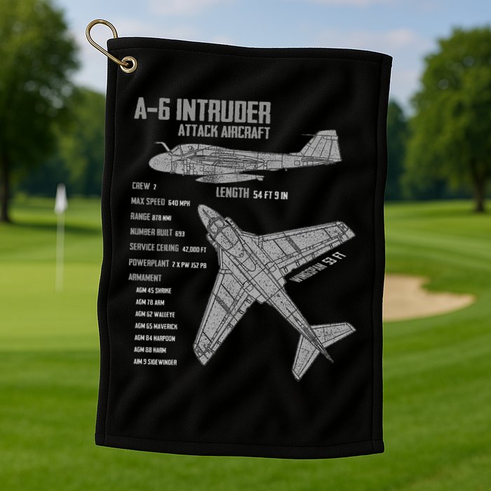 A 6 Intruder Golf Towel