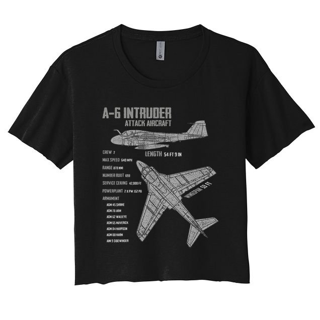 A 6 Intruder Crop Top