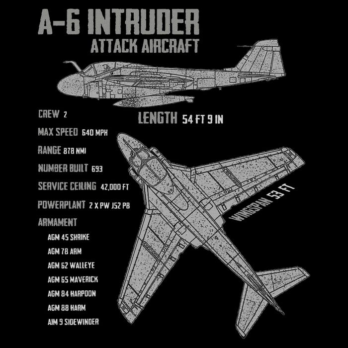 A 6 Intruder Cropped Pullover Crew
