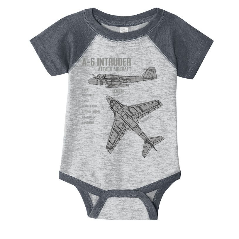 A 6 Intruder Infant Baby Jersey Bodysuit