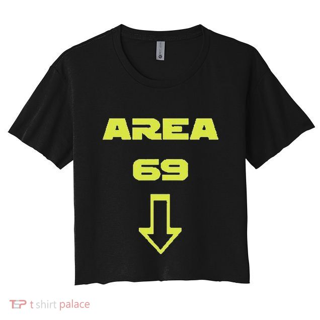 Area 69 Solar Opposites Crop Top