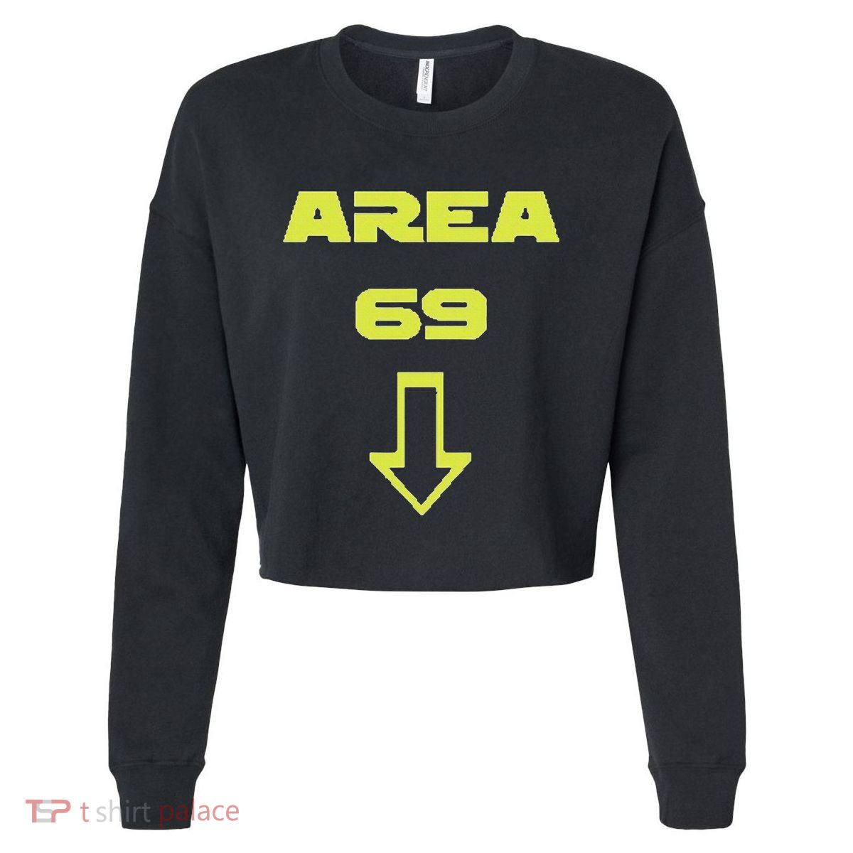Area 69 Solar Opposites Cropped Pullover Crew