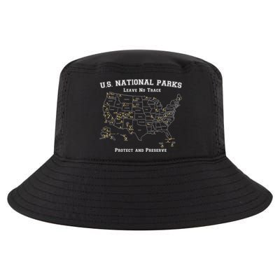 All 63 US National Parks Design For Campers Hikers Walkers Cool Comfort Performance Bucket Hat