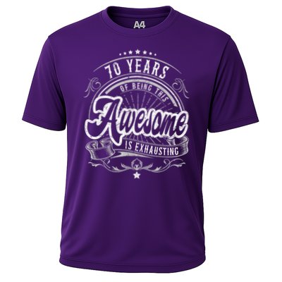Awesome 70th Birthday Decorations 70th Birthday Performance Shirt