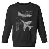 A 7 Corsair II Toddler Sweatshirt