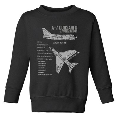 A 7 Corsair II Toddler Sweatshirt