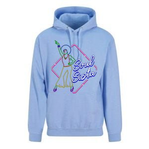 Afro 70s Soul Music Retro Disco Black Funk Sou Sista Unisex Surf Hoodie