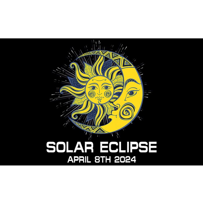 Apri 8th 2024 Total Solar Eclipse 2024 Bumper Sticker