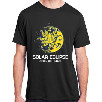 Apri 8th 2024 Total Solar Eclipse 2024 Adult ChromaSoft Performance T-Shirt