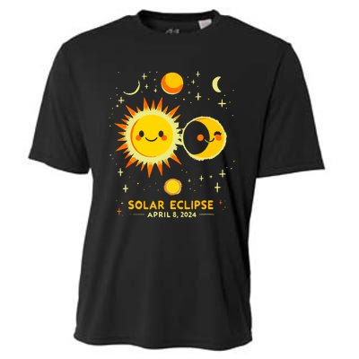 April 8 2024 Event Gift Cooling Performance Crew T-Shirt