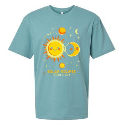 April 8 2024 Event Gift Sueded Cloud Jersey T-Shirt