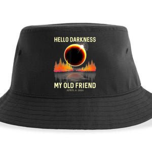 April 8 2024 Hello Darkness My Old Friend Eclipse Sustainable Bucket Hat