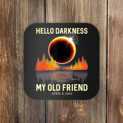 April 8 2024 Hello Darkness My Old Friend Eclipse Coaster