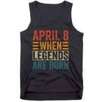 April 8 Birthday Solar Eclipse Tank Top