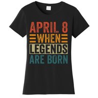 April 8 Birthday Solar Eclipse Women's T-Shirt