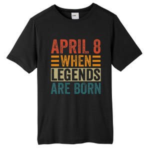 April 8 Birthday Solar Eclipse Tall Fusion ChromaSoft Performance T-Shirt