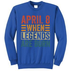 April 8 Birthday Solar Eclipse Tall Sweatshirt