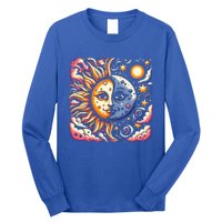 April 8 Total Solar Eclipse 2024 Long Sleeve Shirt