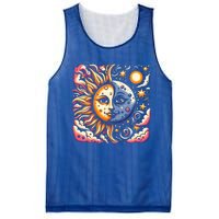 April 8 Total Solar Eclipse 2024 Mesh Reversible Basketball Jersey Tank