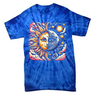 April 8 Total Solar Eclipse 2024 Tie-Dye T-Shirt