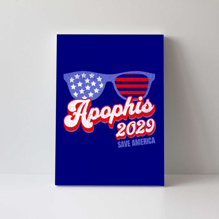 Asteroid 99942 Save America 4th Of July Apophis 2029 Gift Canvas