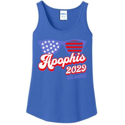 Asteroid 99942 Save America 4th Of July Apophis 2029 Gift Ladies Essential Tank