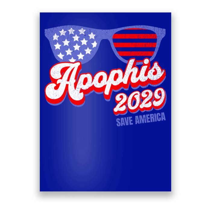 Asteroid 99942 Save America 4th Of July Apophis 2029 Gift Poster