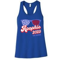 Asteroid 99942 Save America 4th Of July Apophis 2029 Gift Women's Racerback Tank