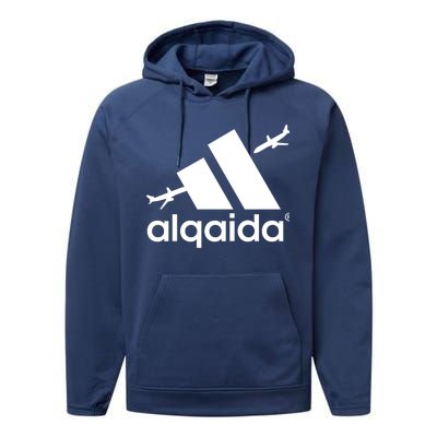 Alqaida 911 September 11th Performance Fleece Hoodie