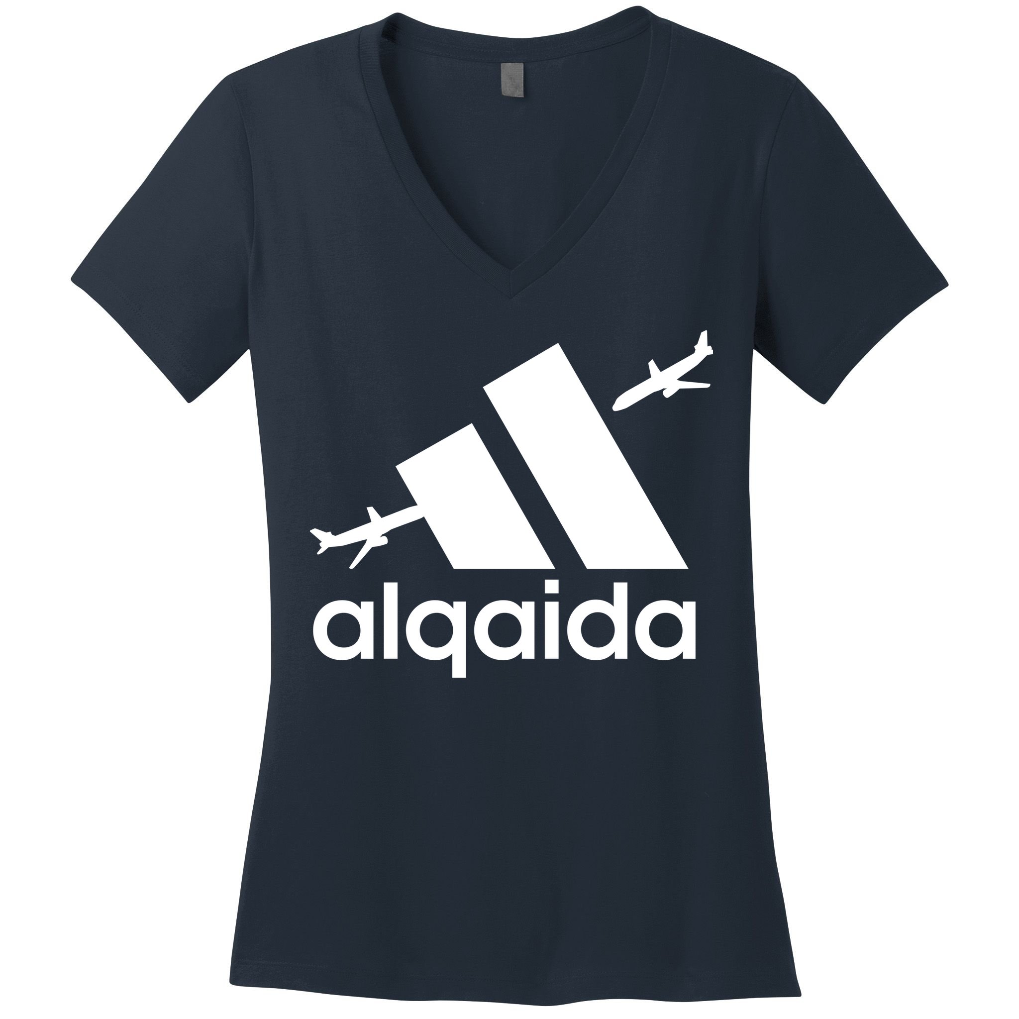 Alqaida 911 September 11th Women's V-Neck T-Shirt