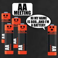 AA Meeting Adult Drive Performance Visor