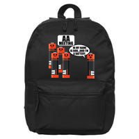 AA Meeting 16 in Basic Backpack