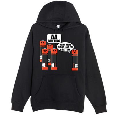 AA Meeting Premium Pullover Hoodie