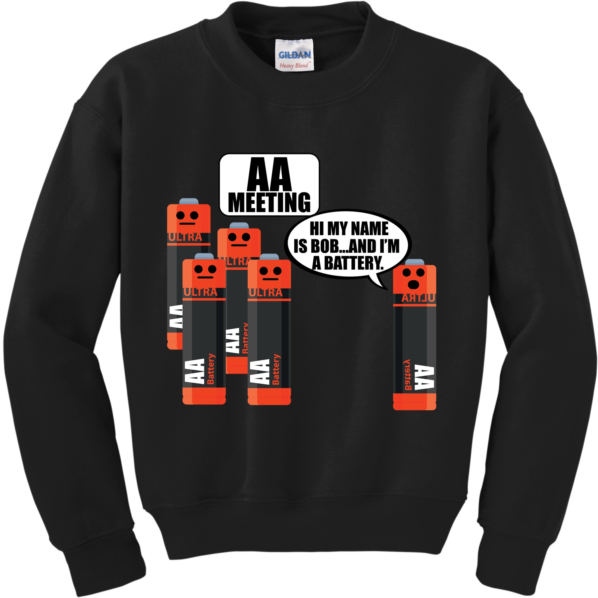 AA Meeting Kids Sweatshirt