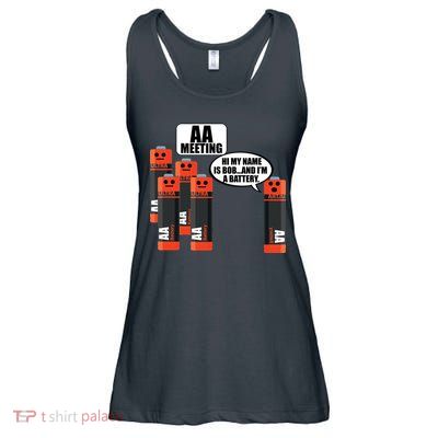 AA Meeting Ladies Essential Flowy Tank