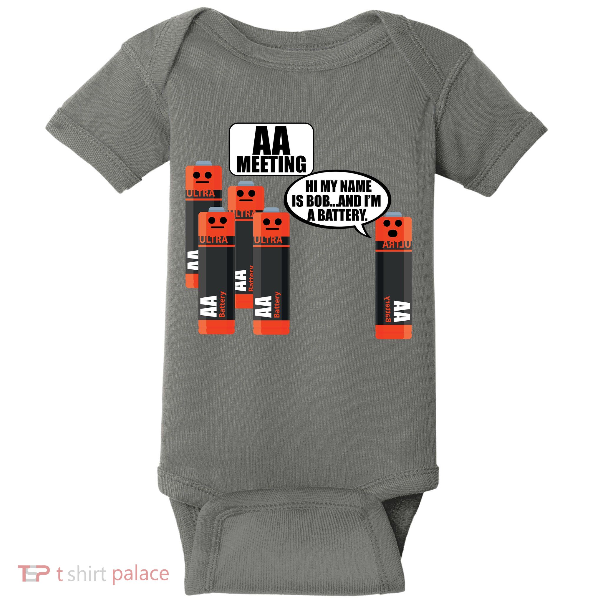 AA Meeting Baby Bodysuit